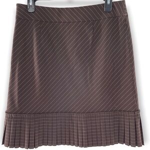 I.N.C pin striped pleated skirt size 8